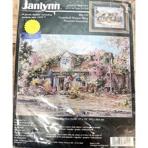 Janlynn Flower Shop Cross Stitch Kit 61-152 15x12 Inches With Threads & Instruct